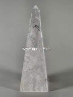 rock crystal, obelisk