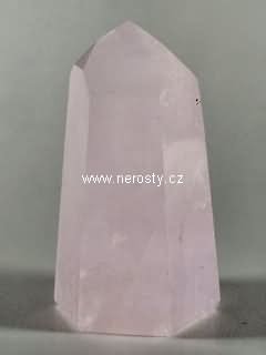 rose quartz, point