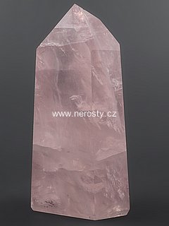 rose quartz, point