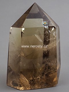 citrine, smoky quartz